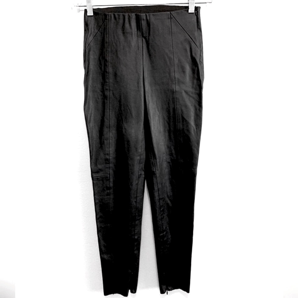 Zara Basic Faux Leather Leggings